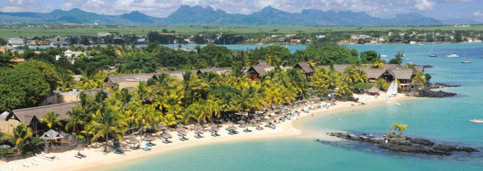 Außenansicht auf das Beachcomber Royal Palm in Grand Baie