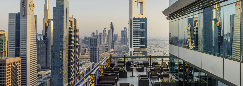 Four Points by Sheraton Sheikh Zayed Road Level 43 Skylounge Terrasse