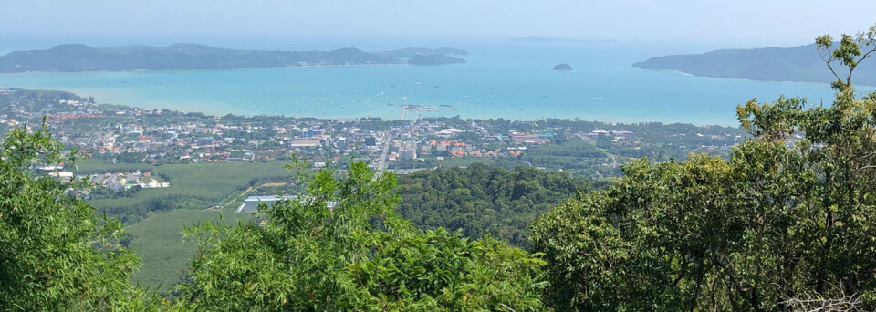Aussicht über die Chalong Bucht - Phuket Reisebericht