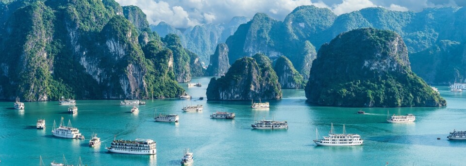Halong Bay Boote