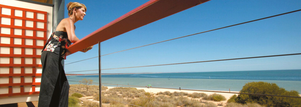 Aussicht einer Beachfront-Villa - Monkey Mia Dolphin Resort Shark Bay