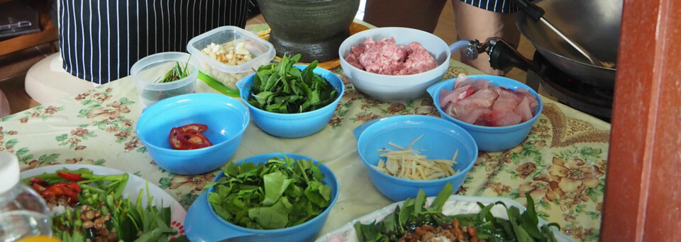 Bangkok - Kochen bei Gastfamilie
