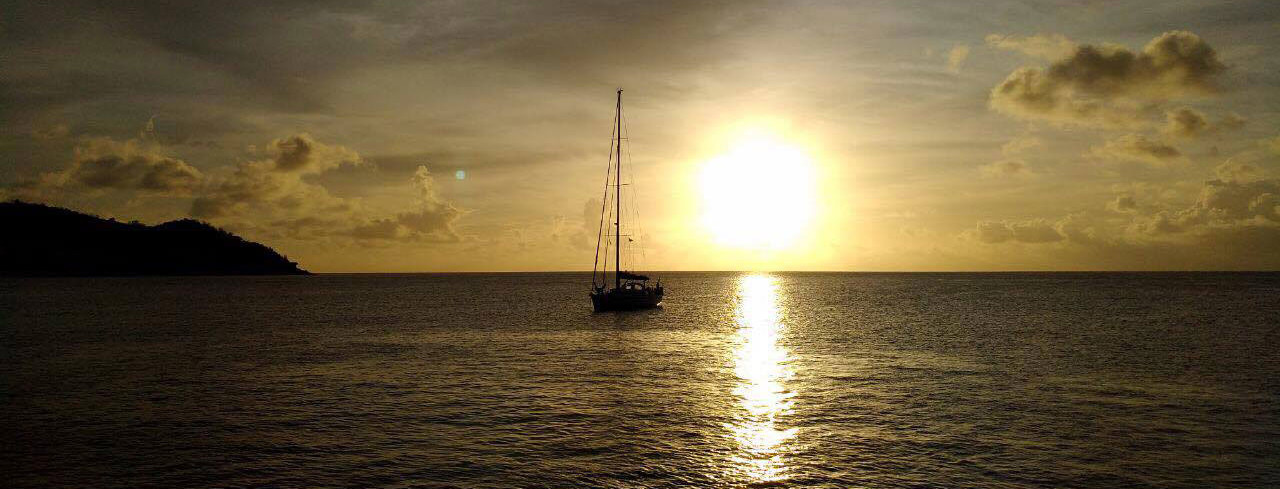 Seychellen Reisebericht - Romantischer Sonnenuntergang Seychellen