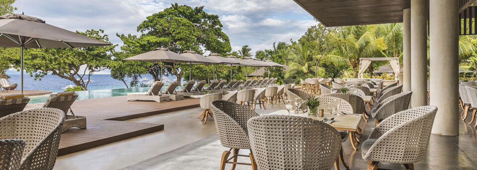 Restaurant des Amorita Resort auf Panglao Island, Bohol