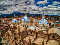Kathedrale in Quito Ecuador