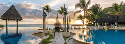 Pure Erholung an der Ostküste von Mauritius