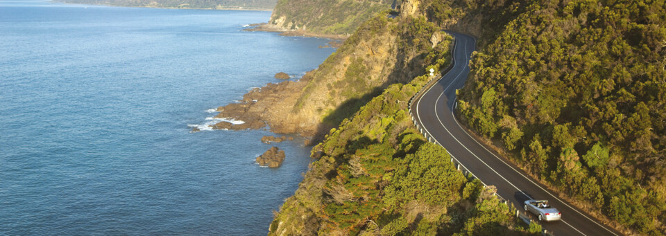 Auto auf der Great Ocean Road