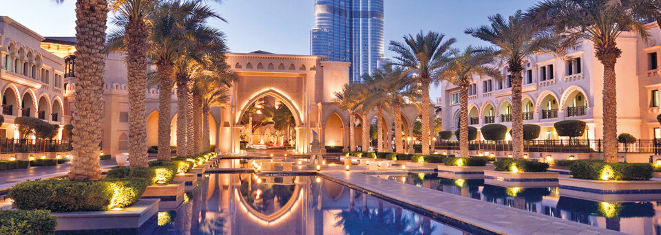 Außenansicht des The Palace Downtown Dubai