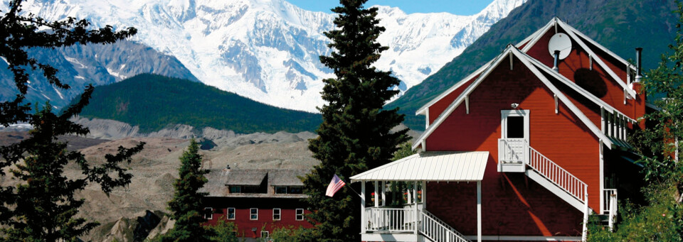 Außenansicht Kennicott Glacier Lodge