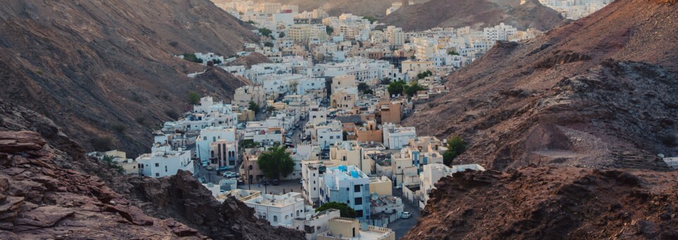 Stadt Muscat, nordöstlich von Oman
