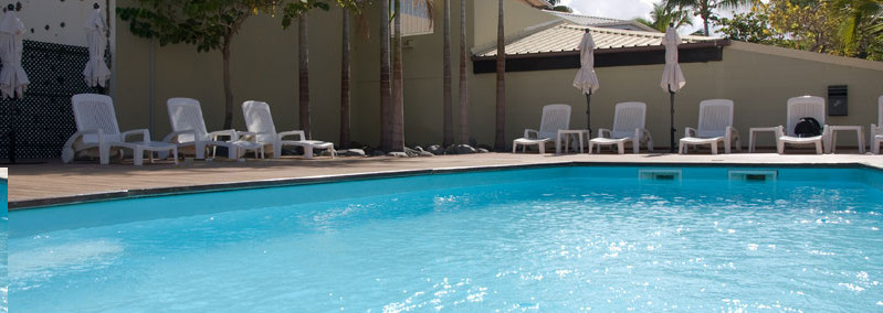 Pool des Residence Tropic Aparthotel in Saint-Gilles