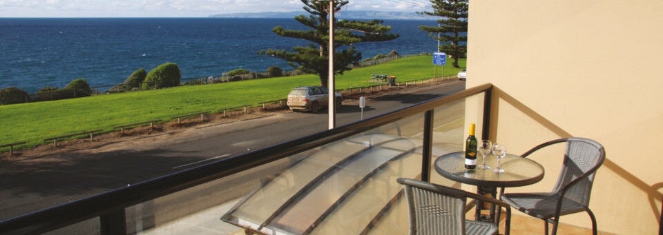 Blick vom Balkon - Kangaroo Island Seafront Penneshaw