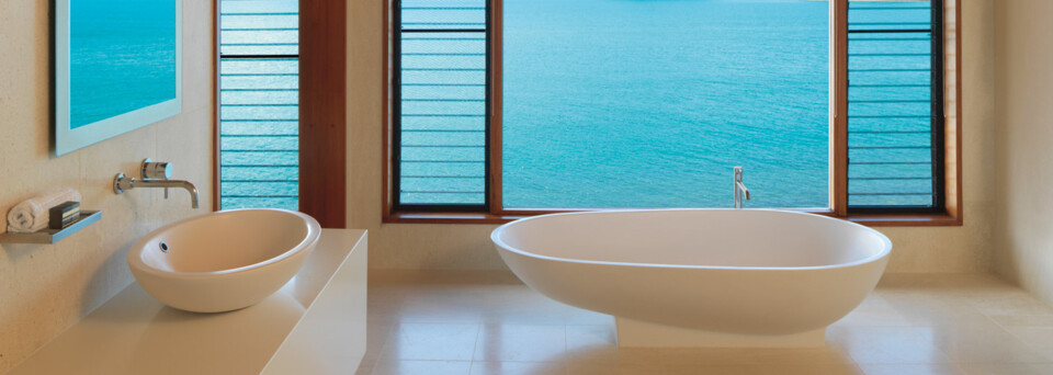 Beispiel Badezimmer eines Windward-Pavilions - Qualia Hamilton Island