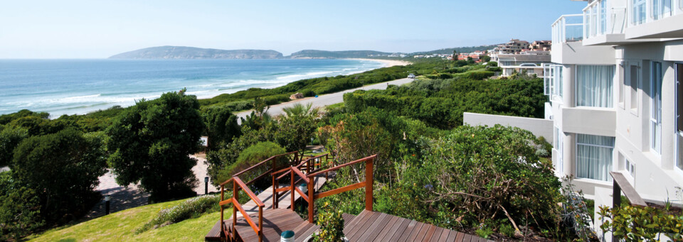 Ausblick der The Robberg Beach Lodge in Plettenberg Bay