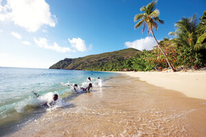 Strand auf Fiji