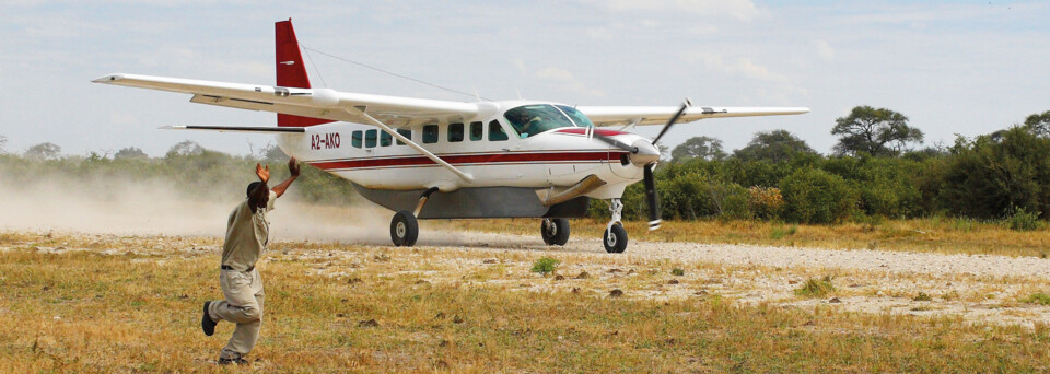 Flugzeug Desert & Delta Safaris