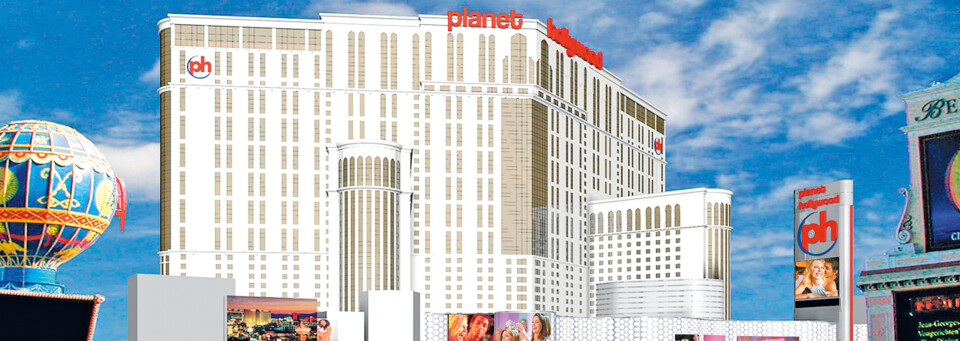 Außenansicht Planet Hollywood Resort & Casino in Las Vegas