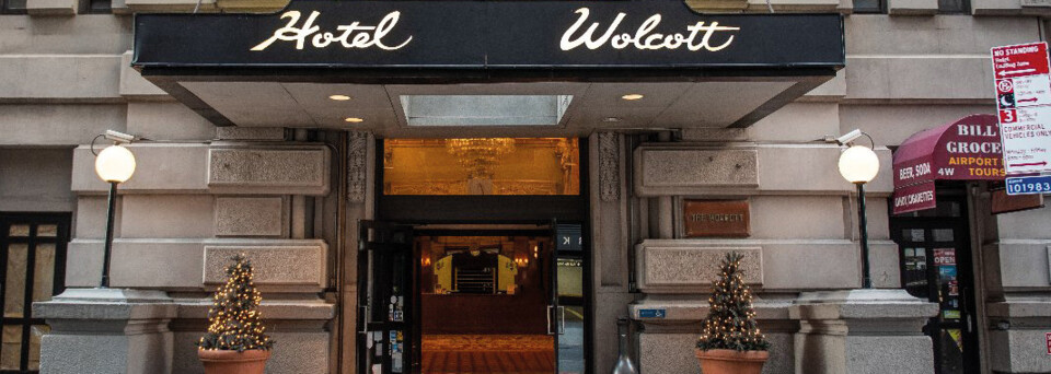 Außenansicht des Wolcott Hotel New York