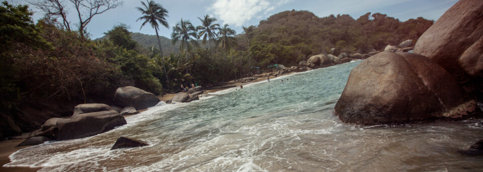 Tayrona Nationalpark Strand Kolumbien