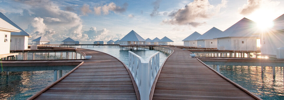 Over Water Villen des Diamonds Thudufushi Maldives