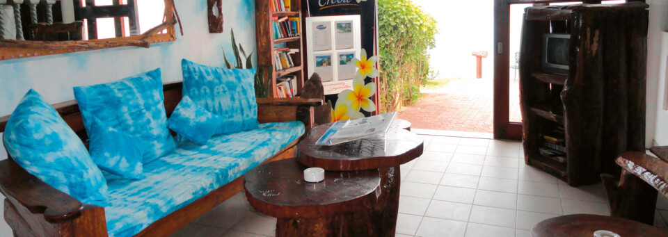 Eingangsbereich Anse Soleil Beachcomber Hotel & Self Catering