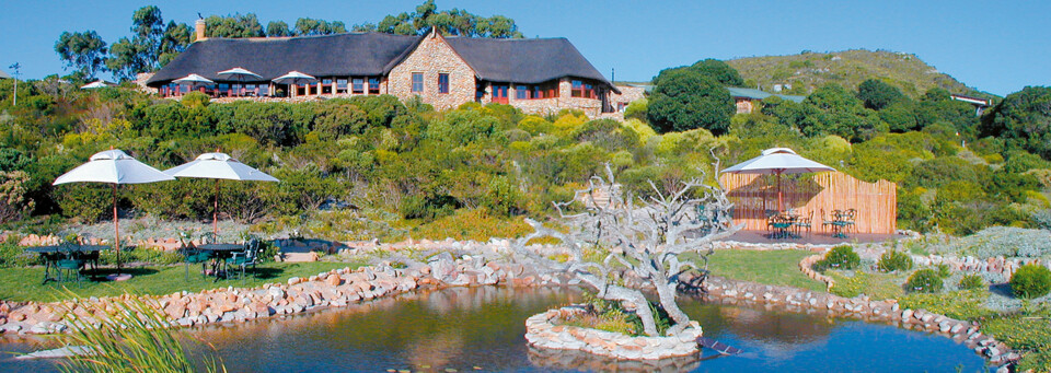 Außenansicht Garden Lodge Grootbos Nature Reserve Gansbaai