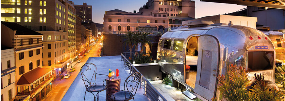 Trailer Park des The Grand Daddy Hotel & Airstream Penthouse in Kapstadt