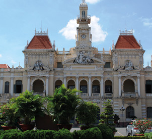 Reisebericht Vietnam - Rathaus in Ho Chi Minh City