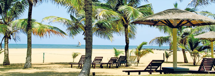 Goldi Sands Hotel Negombo Strand