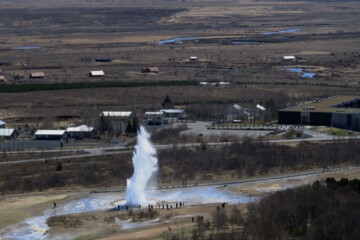 Strokkur-Geysirs in Island 