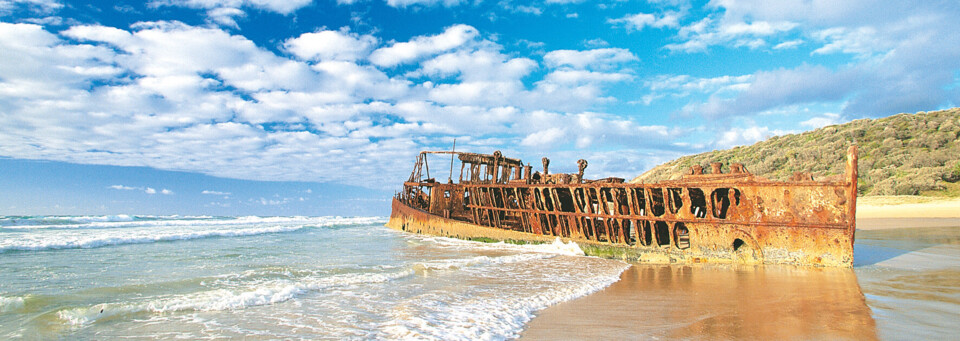 Fraser Island Schiffswrack
