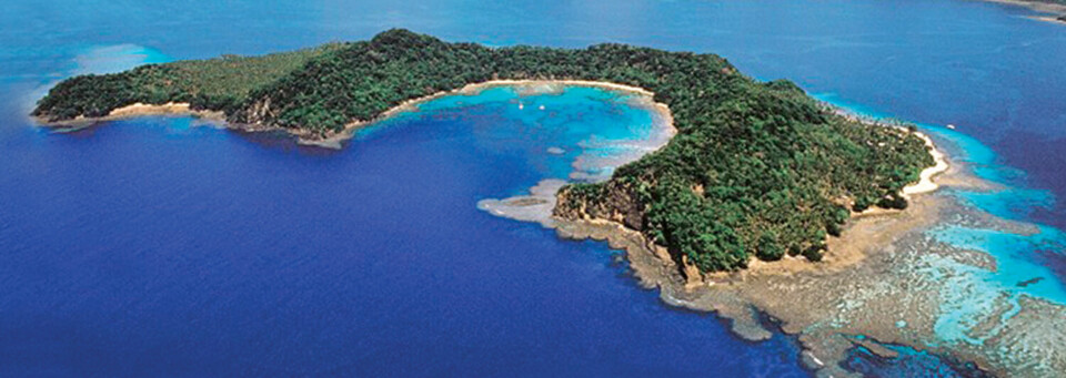 Matangi Private Island Resort von oben