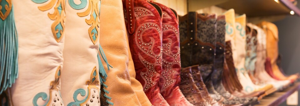 Texanische Cowboystiefel