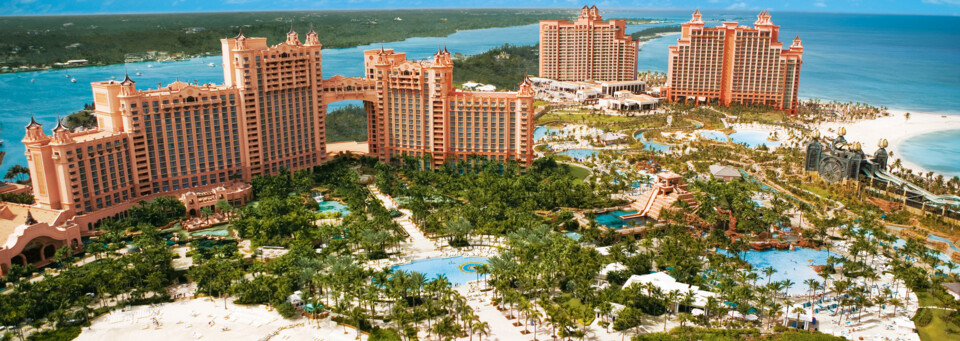 Außenansicht des Atlantis, Paradise Island