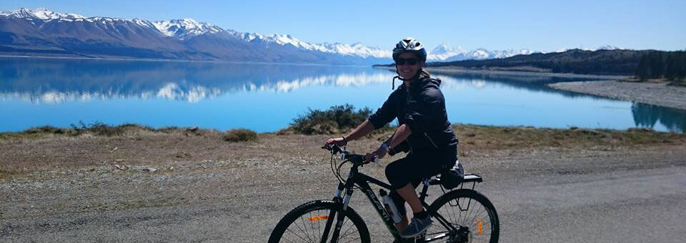 Radtour auf dem Alps 2 Ocean Cycle Trail