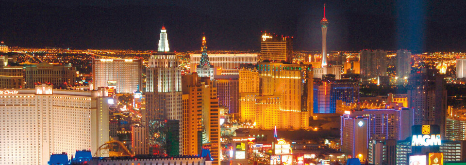 Las Vegas Strip bei Nacht