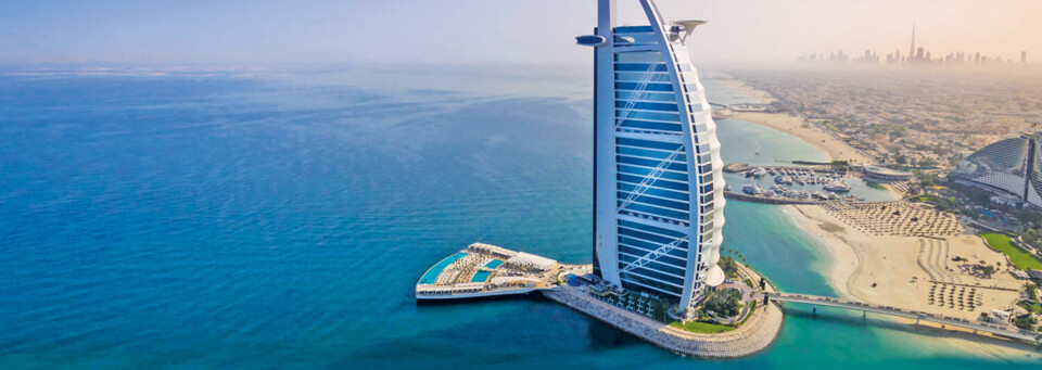 Außenansicht Burj Al Arab Jumeirah Dubai