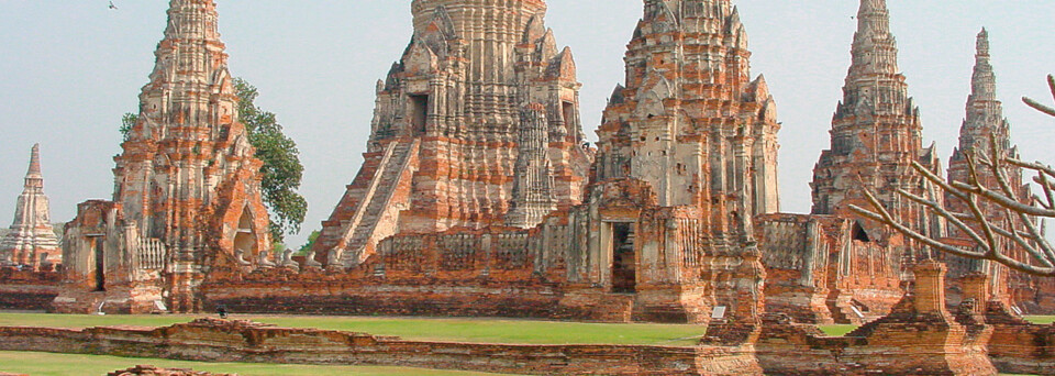 Wat Chai Watthanaram in Ayutthaya, Thailand