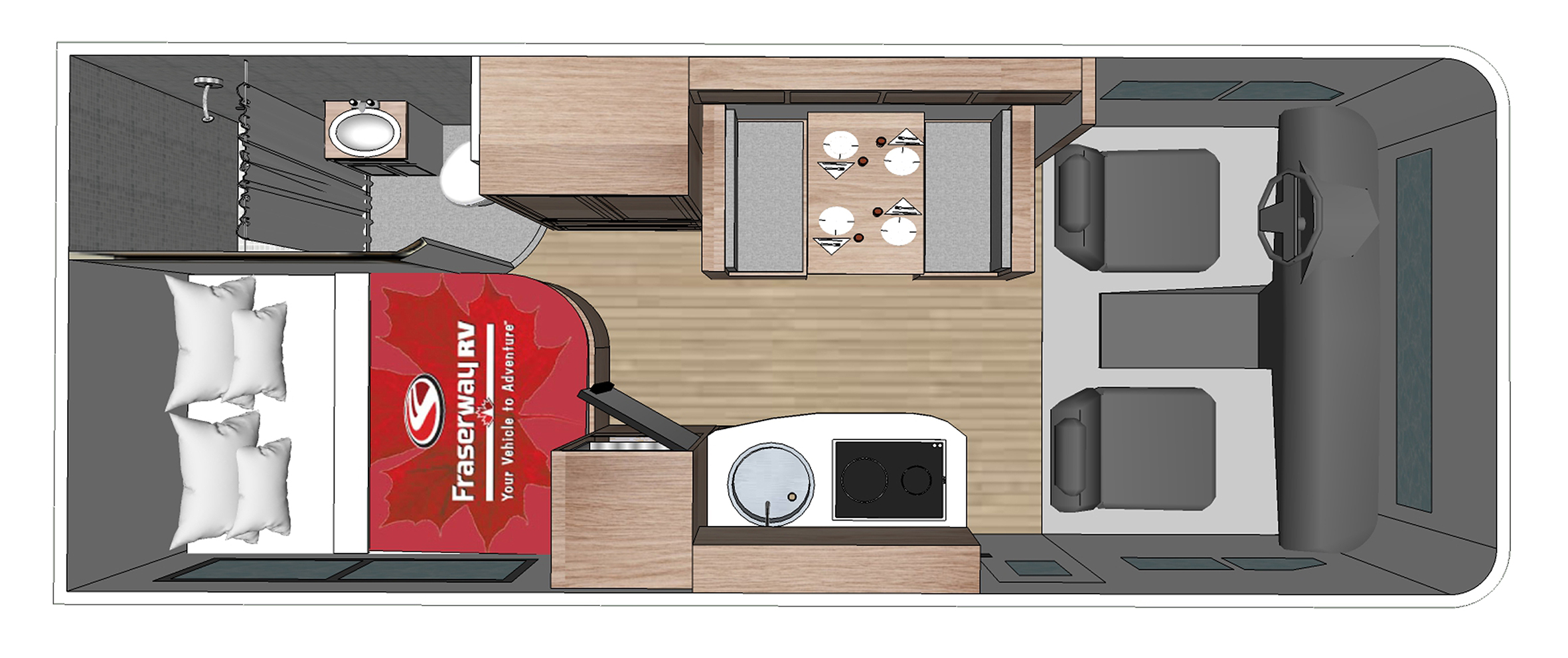 Floorplan bei Tag des C-Medium