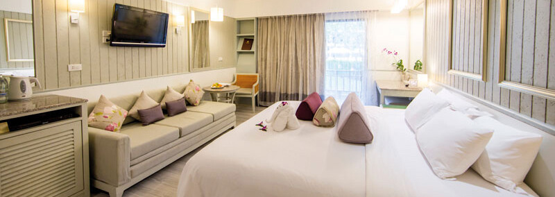 Deluxe-Zimmer des Katathani Phuket Beach Resort