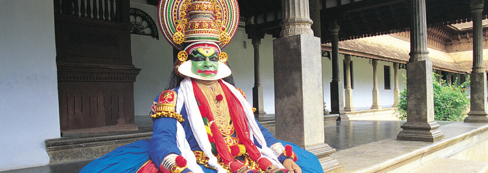Kathakali Tanz Kostüm