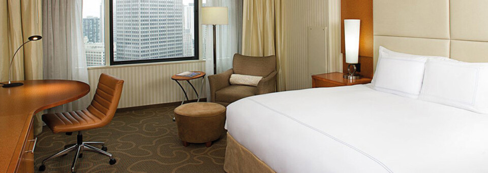 Zimmerbeispiel des Swissotel Chicago