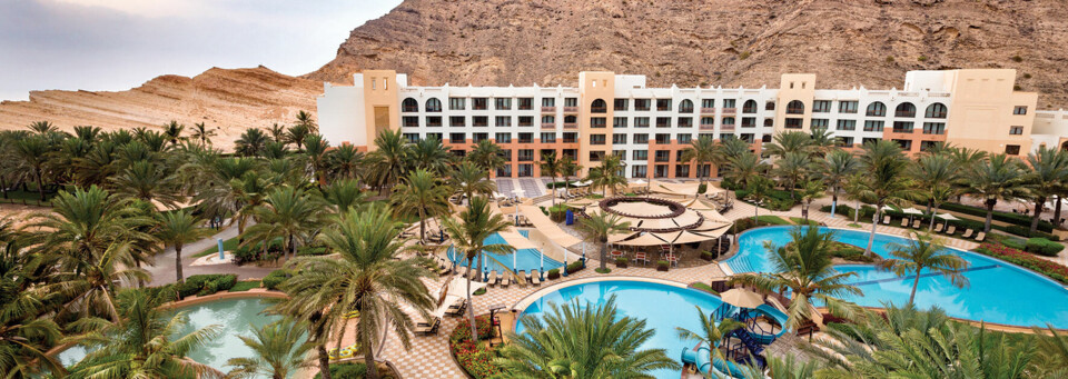 Außenansicht des Shangri-La Al Waha Hotel Muscat