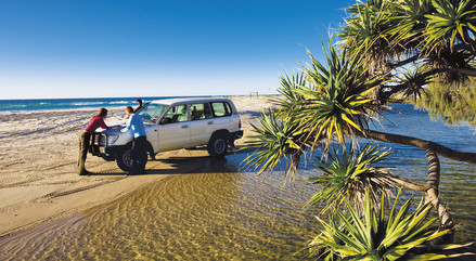 Fraser Island Allradtour am Strand