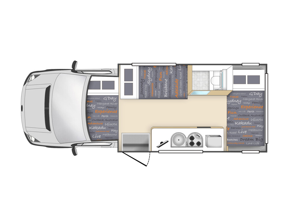 Cutaway des Pandora RV