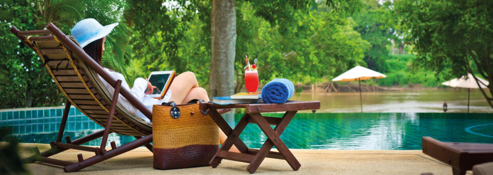 Pool des The Legend Chiang Rai Resort