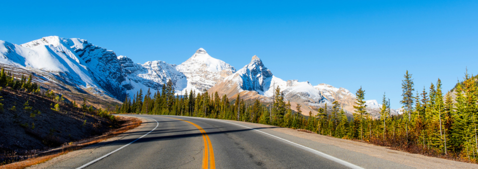 Icefield Parkway Panoramastraße