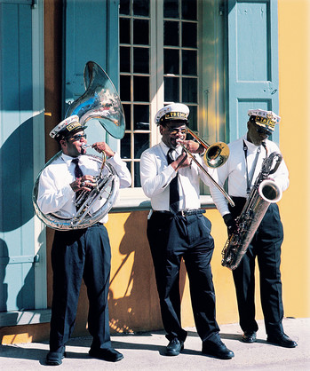 Jazz-Musiker New Orleans Südstaaten