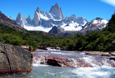 Fitz Roy Massiv El Chalten Argentinien