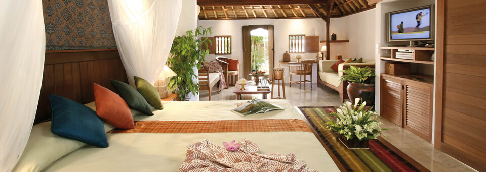 Beispiel Cottage-Suite des Belmond Jimbaran Puri Bali